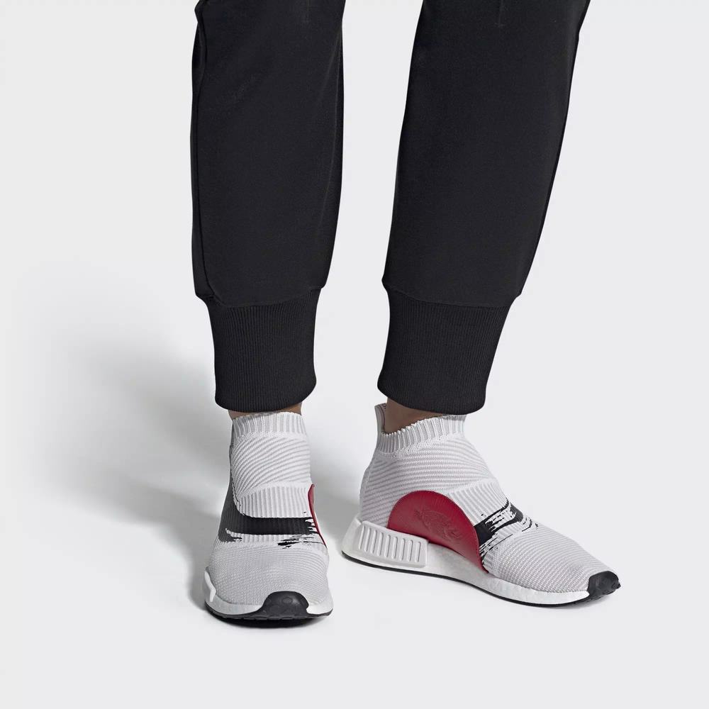 Adidas NMD CS1 Primeknit Tenis Blancos Para Hombre (MX-83638)